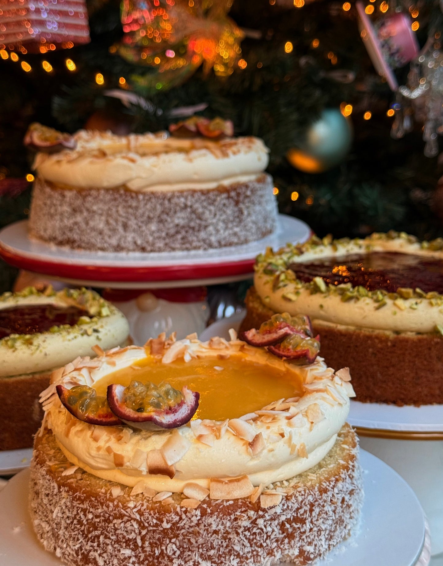 Kokos Passievrucht Cake